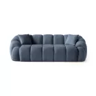 Varese design 3 személyes kanapé 233 cm sötétkék
