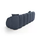Varese design 3 személyes kanapé 233 cm sötétkék