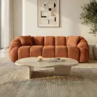 Varese design 3 személyes kanapé 233 cm téglavörös