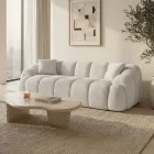 Varese design 3 személyes kanapé 233 cm fehér