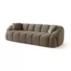 Varese design 4 személyes kanapé 268 cm barna