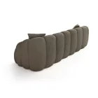 Varese design 4 személyes kanapé 268 cm barna