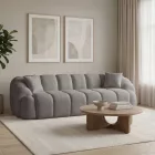 Varese design 4 személyes kanapé 268 cm szürke