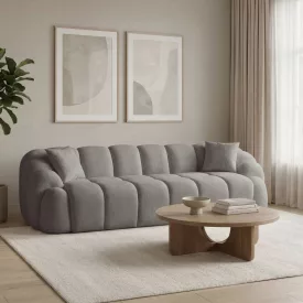 Varese design 4 személyes kanapé 268 cm szürke