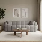 Varese design 4 személyes kanapé 268 cm szürke