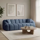 Varese design 4 személyes kanapé 268 cm sötétkék