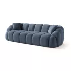 Varese design 4 személyes kanapé 268 cm sötétkék