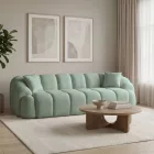 Varese design 4 személyes kanapé 268  cm türkiz