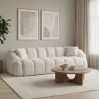 Varese design 4 személyes kanapé 268  cm fehér