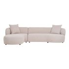 Hampton Lounge Sofa 294 cm sarok ülőgarnitúra bézs - balos