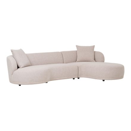 Hampton Lounge Sofa 294 cm sarok ülőgarnitúra bézs - jobbos