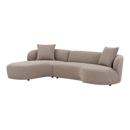 Hampton Lounge Sofa 294 cm sarok ülőgarnitúra világosbarna - balos