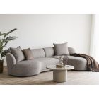 Hampton Lounge Sofa 294 cm sarok ülőgarnitúra világosbarna - jobbos