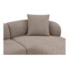 Hampton Lounge Sofa 294 cm sarok ülőgarnitúra világosbarna - jobbos
