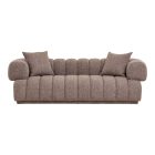 Design 3 személyes kanapé Amara 226cm barna  