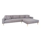 Arden Lounge Sofa sarok ülőgarnitúra 290 cm szürke - jobbos 