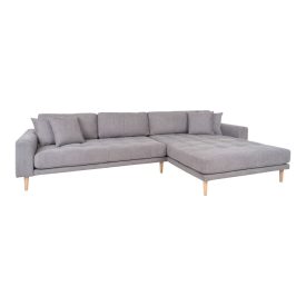   Arden Lounge Sofa sarok ülőgarnitúra 290 cm szürke - jobbos 