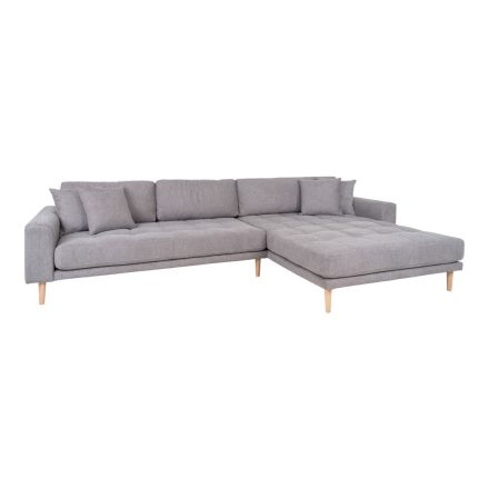 Arden Lounge Sofa sarok ülőgarnitúra 290 cm szürke - jobbos 