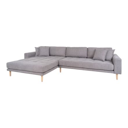 Arden Lounge Sofa sarok ülőgarnitúra 290 cm szürke - balos