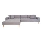 Arden Lounge Sofa sarok ülőgarnitúra 290 cm szürke - balos