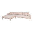 Arden Lounge Sofa sarok ülőgarnitúra 290 cm homok színű - balos