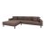 Arden Lounge Sofa sarok ülőgarnitúra 290 cm barna - balos