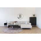 Arden Lounge Sofa sarok ülőgarnitúra 290 cm bézs - jobbos 