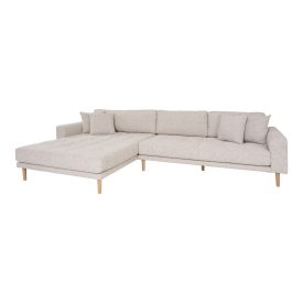 Arden Lounge Sofa sarok ülőgarnitúra 290 cm bézs - balos