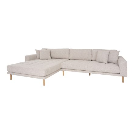 Arden Lounge Sofa sarok ülőgarnitúra 290 cm bézs - balos