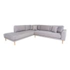 Arden Lounge Sofa II sarok ülőgarnitúra 257 cm szürke - balos
