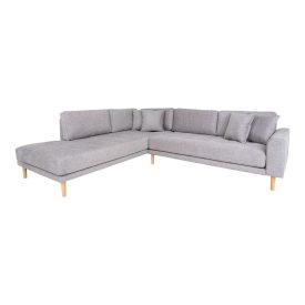   Arden Lounge Sofa II sarok ülőgarnitúra 257 cm szürke - balos