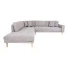 Arden Lounge Sofa II sarok ülőgarnitúra 257 cm szürke - balos