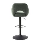 Elegáns bárszék Levano erdeizöld