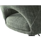 Elegáns bárszék Levano erdeizöld