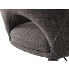 Elegáns bárszék Levano grafitszürke