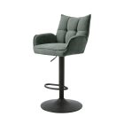 Elegáns bárszék Nuvia erdeizöld