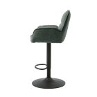 Elegáns bárszék Nuvia erdeizöld