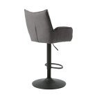 Elegáns bárszék Nuvia grafitszürke