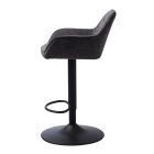 Elegáns bárszék Velian sötétszürke