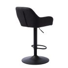Elegáns bárszék Velian sötétszürke