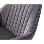 Elegáns bárszék Velian II sötétszürke