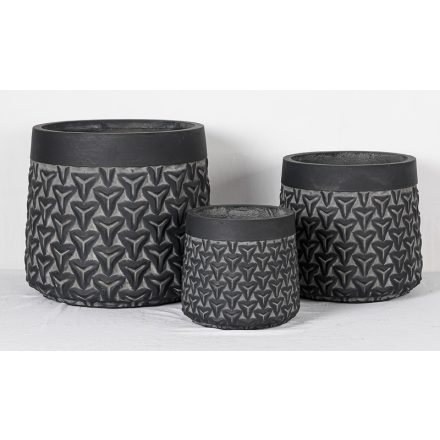 Design virágtartó YARA NOIR II. fekete S