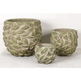 Design virágtartó VIREA VERDE I. zöld L